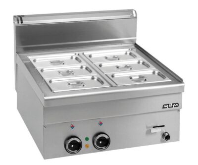 MBM Bain Marie électrique cuve GN 1/1 + 2 GN 1/4