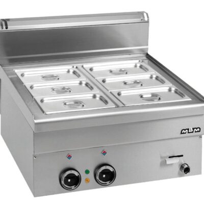 MBM Bain Marie électrique cuve GN 1/1 + 2 GN 1/4