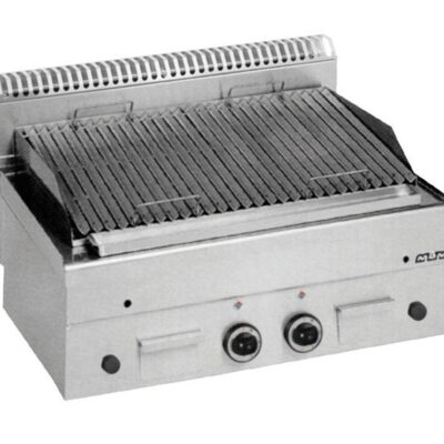 MBM - Grill charcoal à gaz double, grille poisson