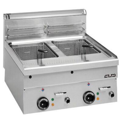 MBM - Friteuse électrique 2 paniers - 2x10L