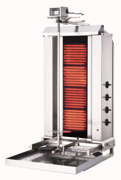 KALITE GAZ - Machine à kebab électrique, moteur au-dessus