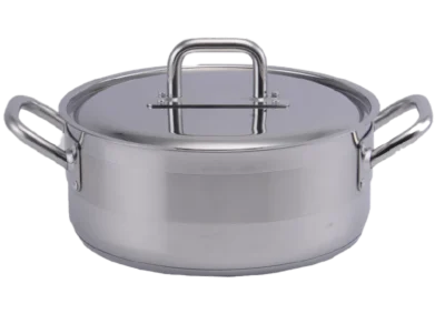 Maître D'Hôtel Faitout Marmite 38cm 16L en Acier Inoxydable