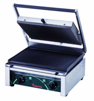 Grill de contact / panini - 410 x 410 x 205 mm
