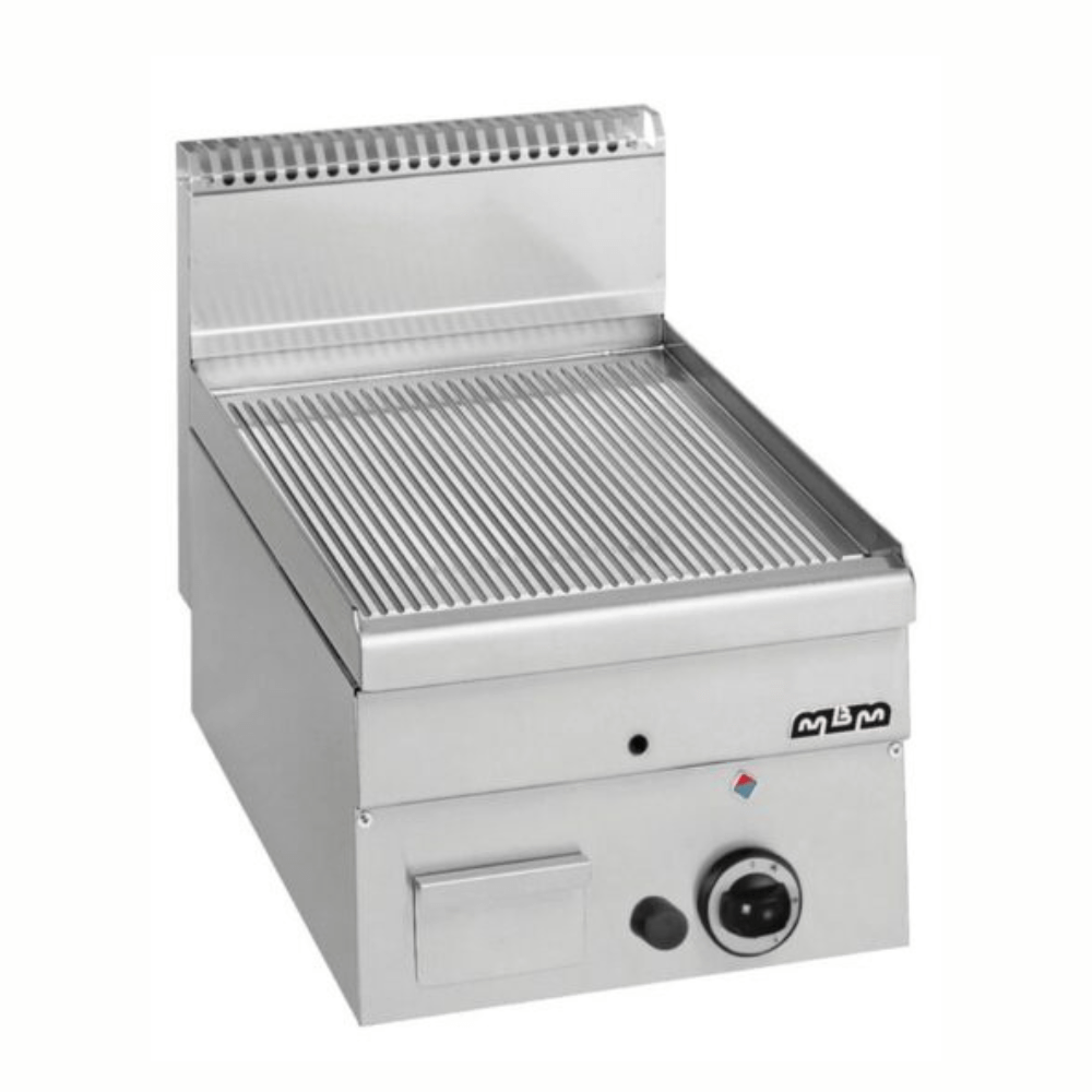 plaque-acier-rainurée Plaque 1 zone acier rainurée