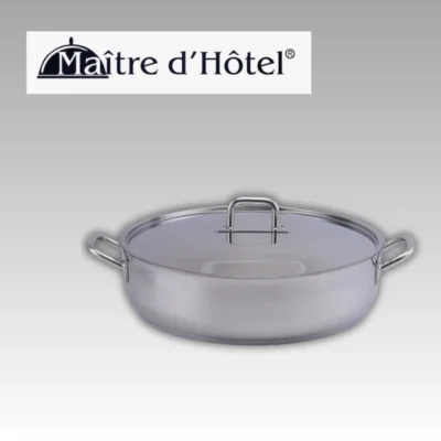 MAÎTRE D'HÔTEL - Sautoir 42cm16L en inox