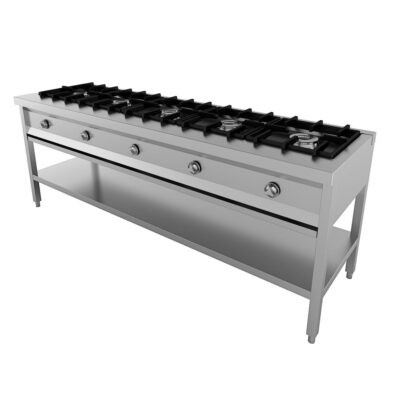 COMBISTEEL - CUISINIERE 5 BR A GAZ