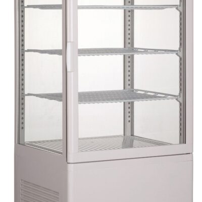 COMBISTEEL - Vitrine réfrigératée 68L blanc