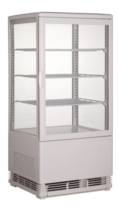 COMBISTEEL - Vitrine réfrigératée 68L blanc