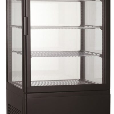 COMBISTEEL - VITRINE RÉFRIGÉRATÉE 68L NOIR