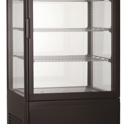 COMBISTEEL - VITRINE RÉFRIGÉRATÉE 78L NOIR