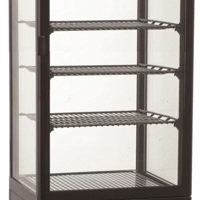 COMBISTEEL - VITRINE RÉFRIGÉRATÉE 98L NOIR