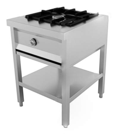 COMBISTEEL - CUISINIERE 1 BR. A GAZ