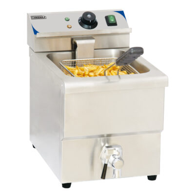 CASSELIN - Friteuse électrique avec vanne de vidange 8L