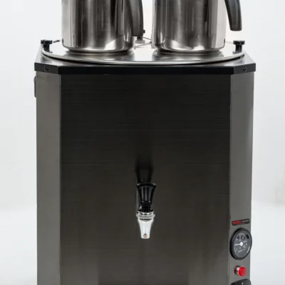 Semaver noir, 3 théières, 25L