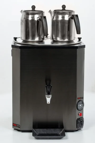 Semaver noir, 3 théières, 25L
