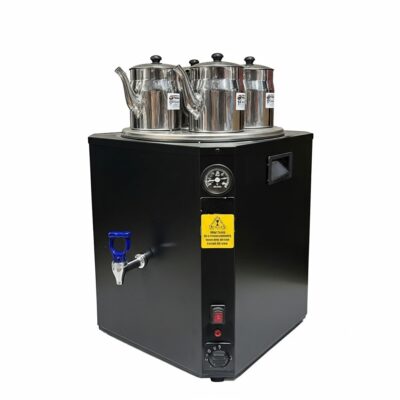 Semaver noir - 3 théières / 25L