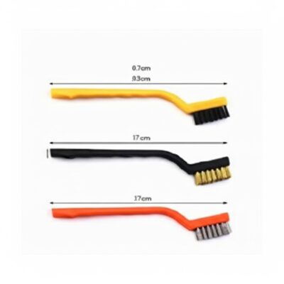 Set de 3 brosses métalliques BH-7 – Acier, Laiton et Nylon
