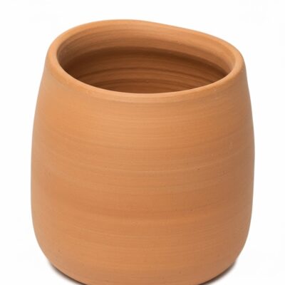 Verre Naturel Grand Format – Buyuk Boy Bardak en Terre Cuite Artisanale | Gobelet Écologique Style Traditionnel