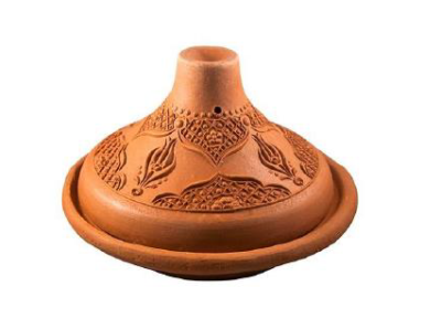 Tajine Marocain Authentique – Terre Cuite Naturelle Artisanale