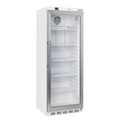CASSELIN - Armoire positive vitrée 400 L Blanche
