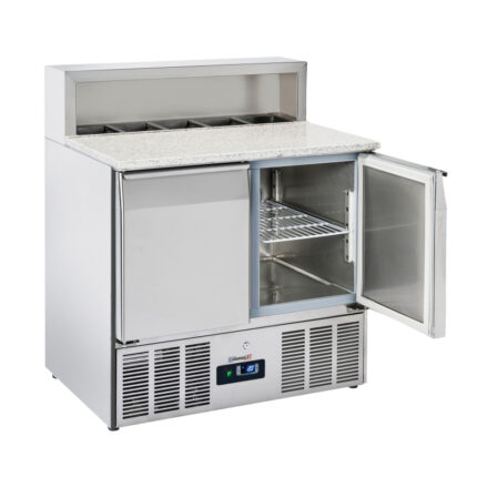 CASSELIN - Saladette de préparation 2 portes GN 1/1 Granit