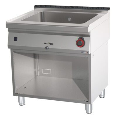 CASSELIN -Bain-marie GN 2/1 200 mm avec vanne de vidange et soubassement 80
