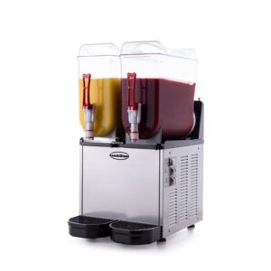 Machine à Granita Professionnelle - Automate à Granité Slush Puppie 2x12L Combisteel